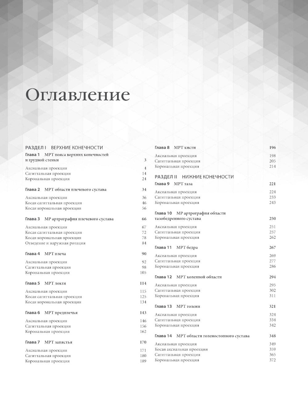 МРТ и КТ. Секционная анатомия