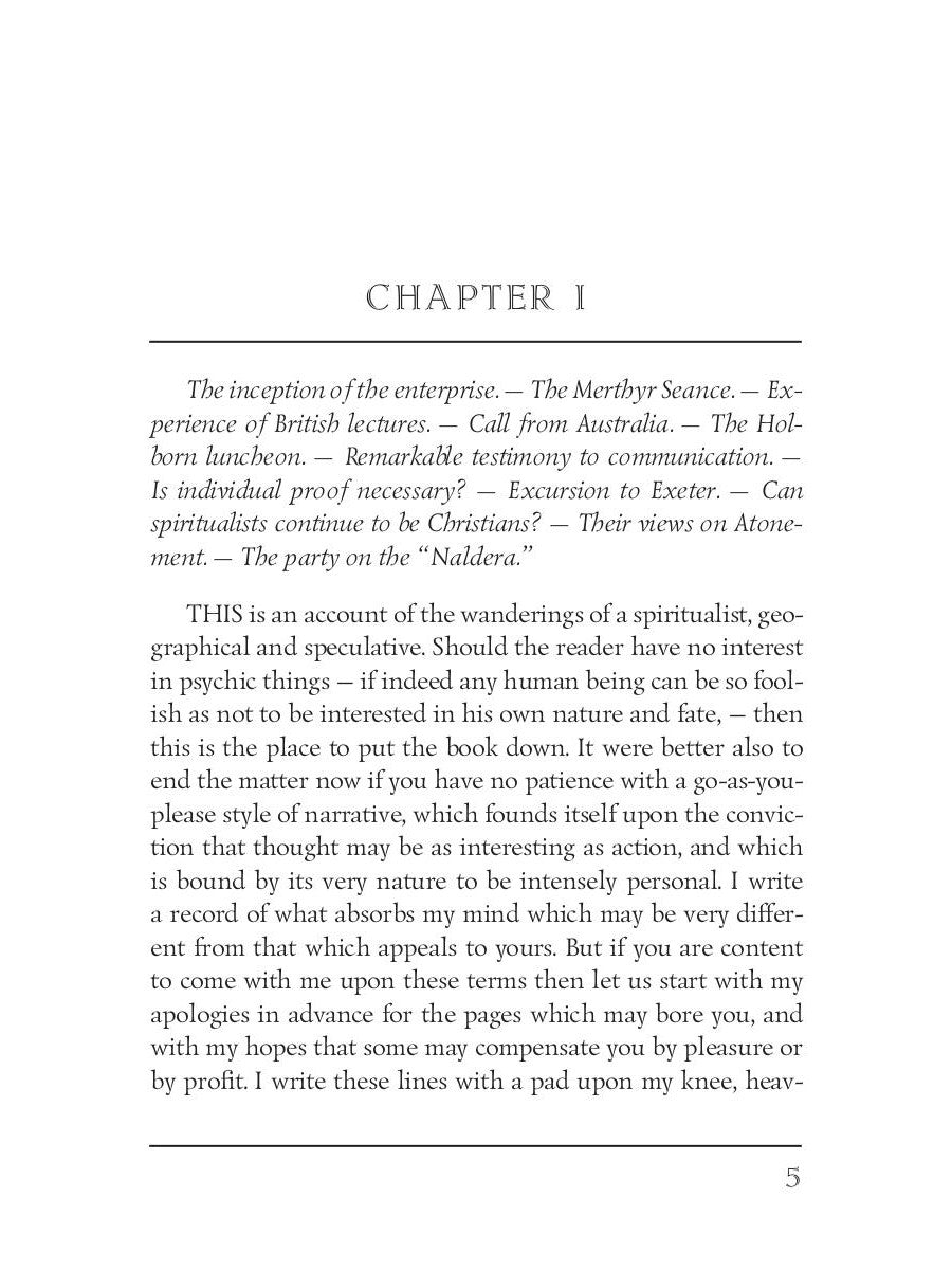 Странствия спиритуалиста = Странствия спиритуалиста: на англ.яз