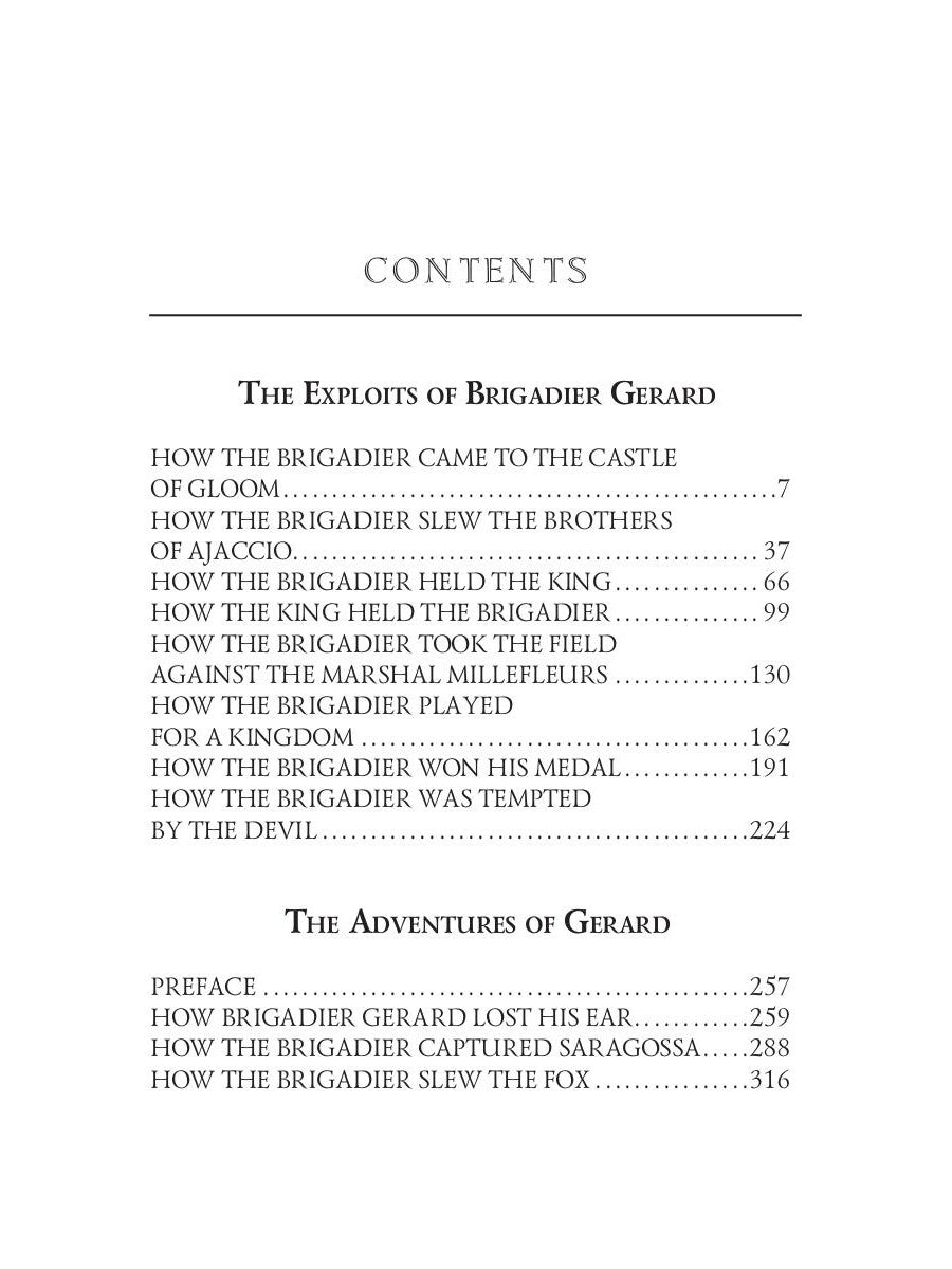 Les Exploits du brigadier Gérard et Les Aventures de Gérard = Подвиги бригадира Жерара и Приключения бригадира Жерара. Т. 8 : en anglais