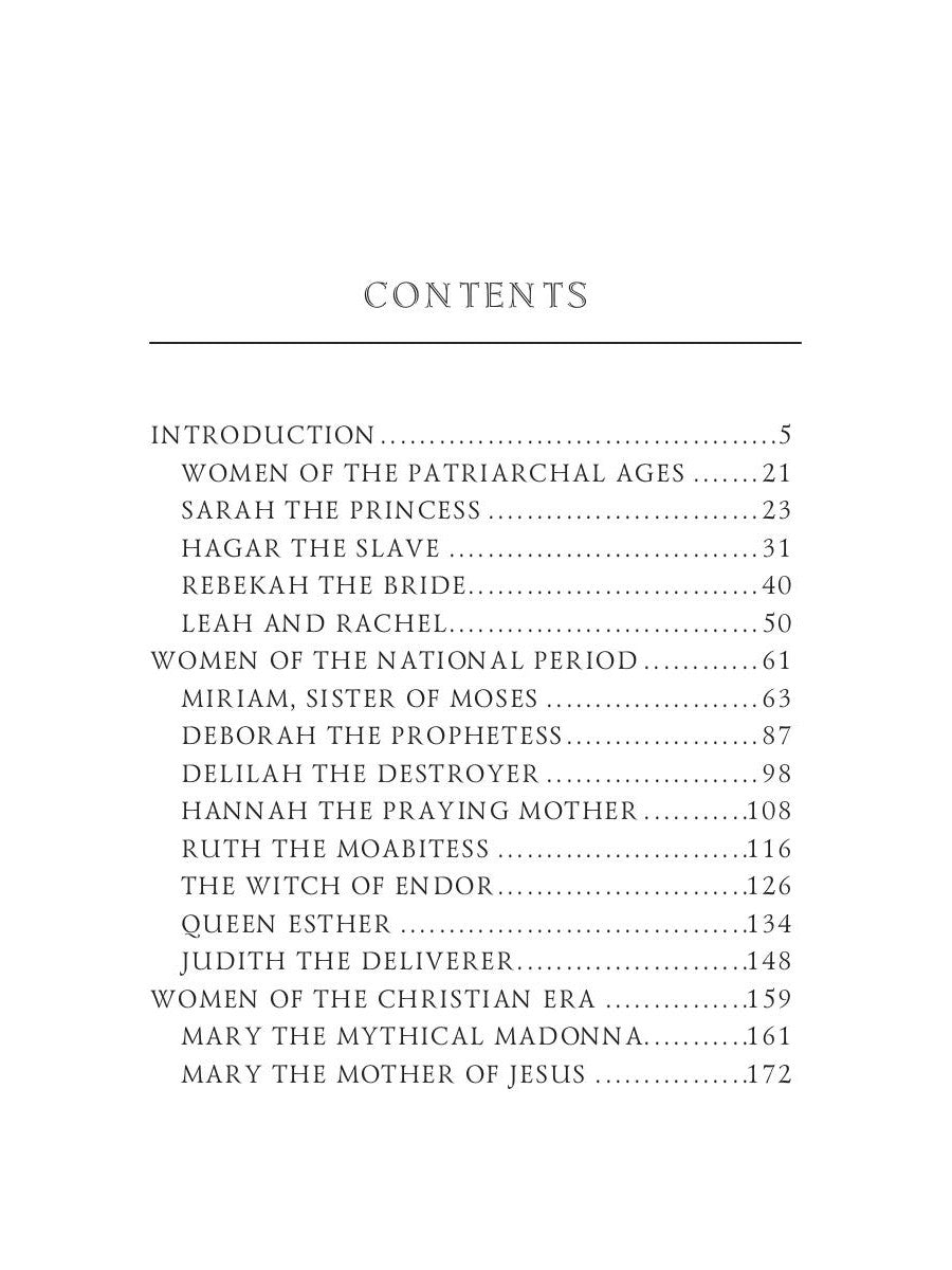 Женщина в священной истории = Женщины в священной истории