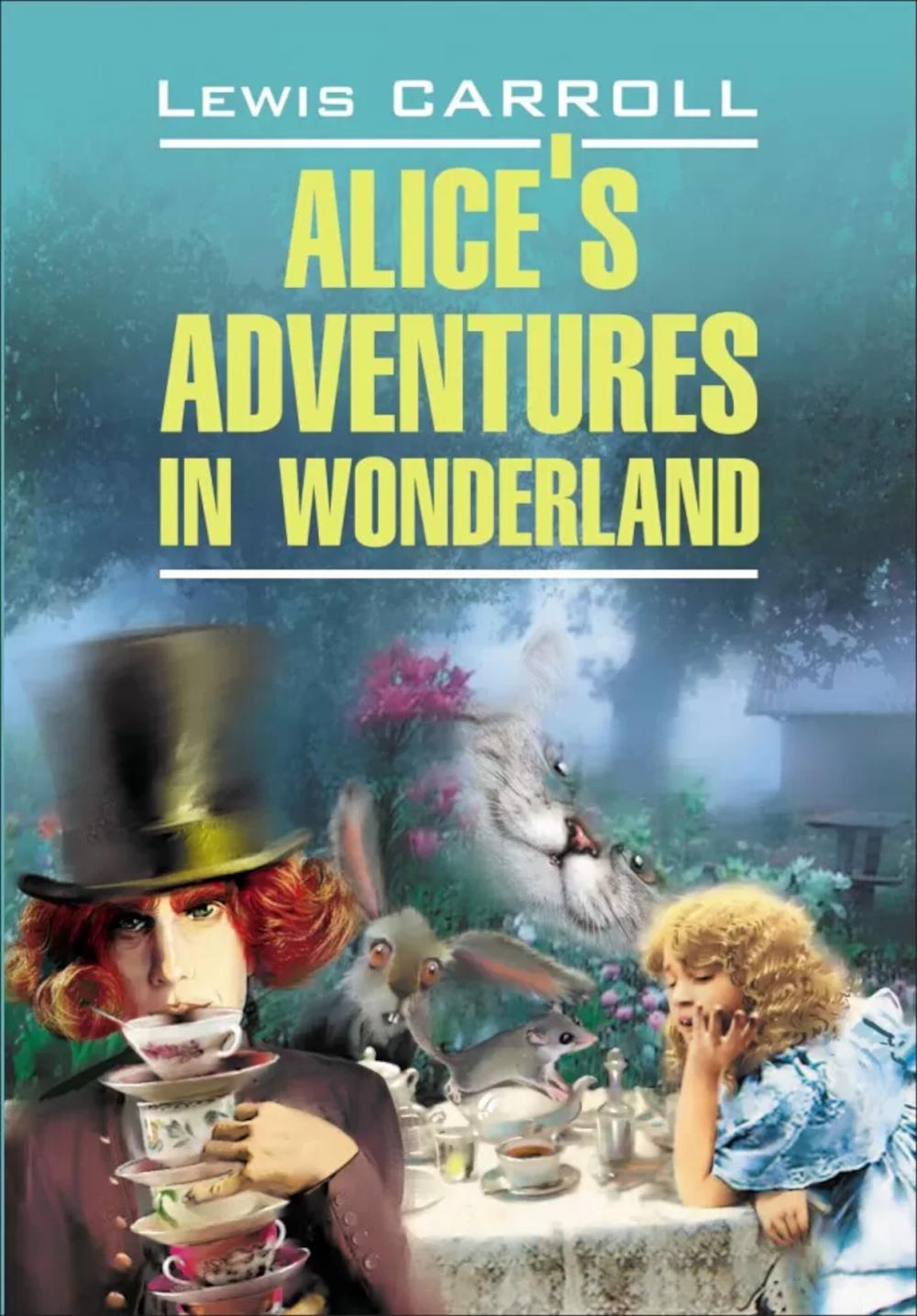 Alisa dans la rue Chudes. Алиса в Зазеркалье = Les aventures d'Alice au pays des merveilles : англ.яз.,неадаптир