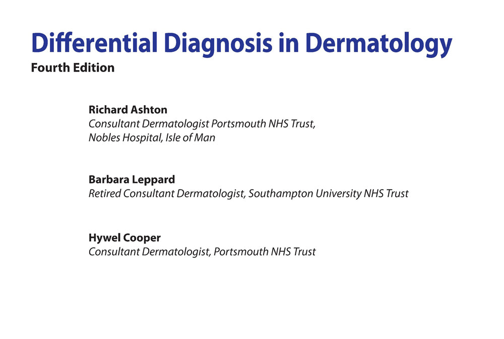 Дифференциальная диагностика в дерматологии. Атлас