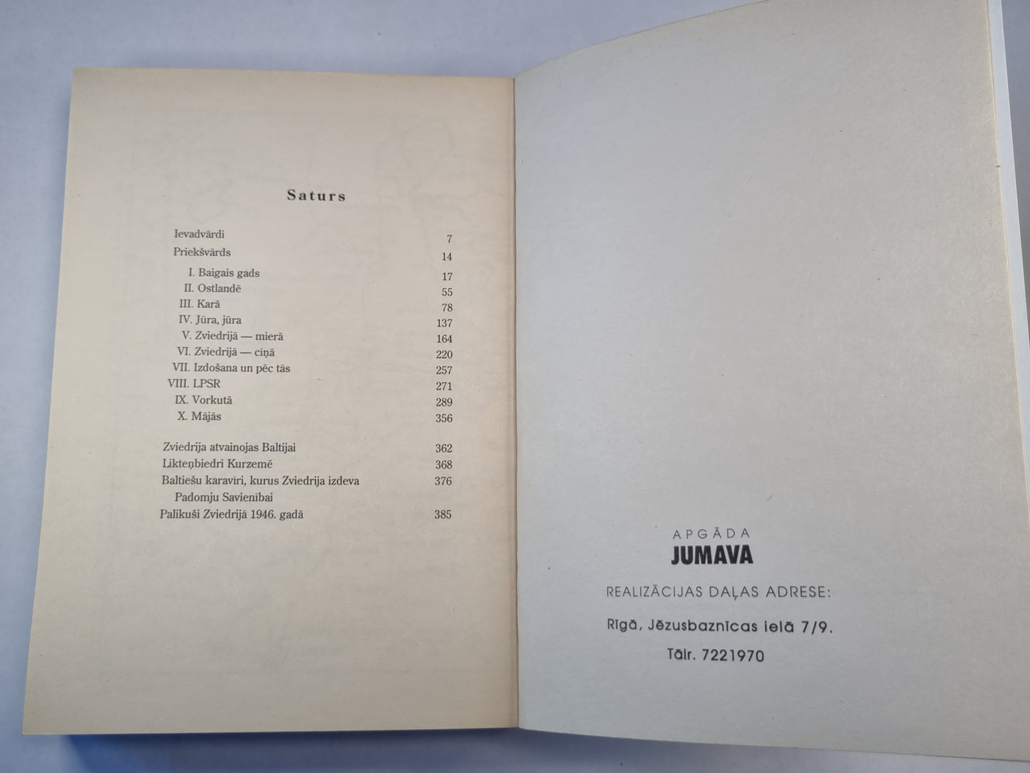 Ar baltijas karogu izdotie (LAT)