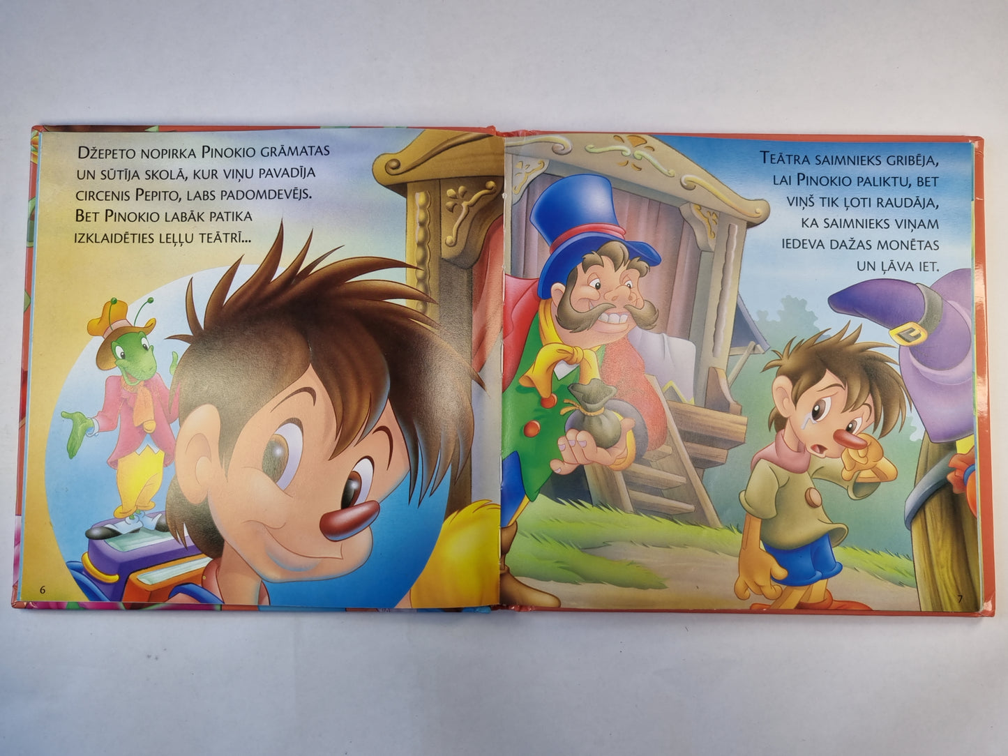 Pinokio. Trīs siventiņi