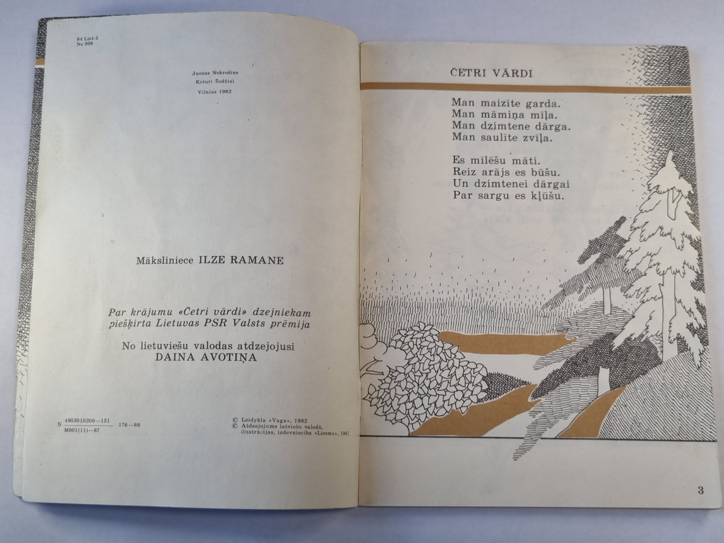 Четри варди. Дзейоли бернием