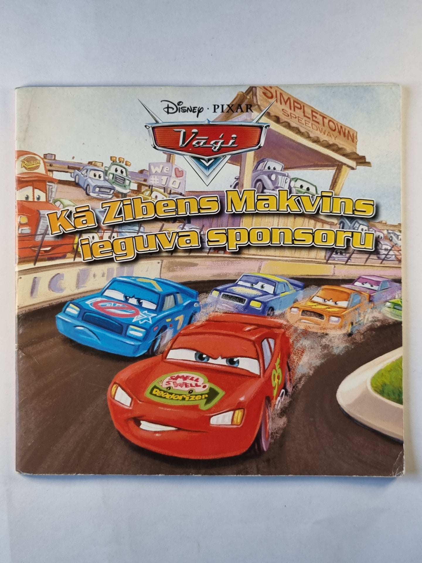 Ваги. Спонсор Kā Zibens Makvins ieguva