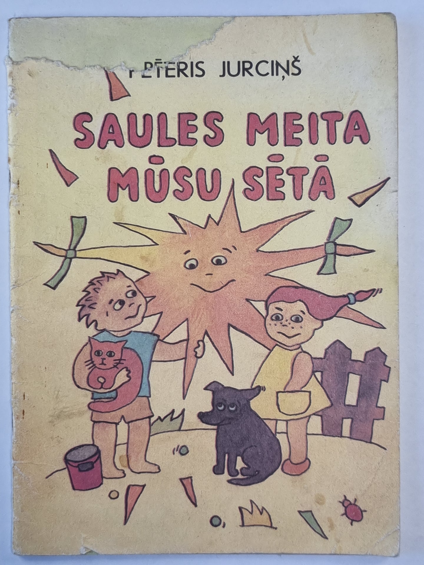 Saules meita mūsu sētā