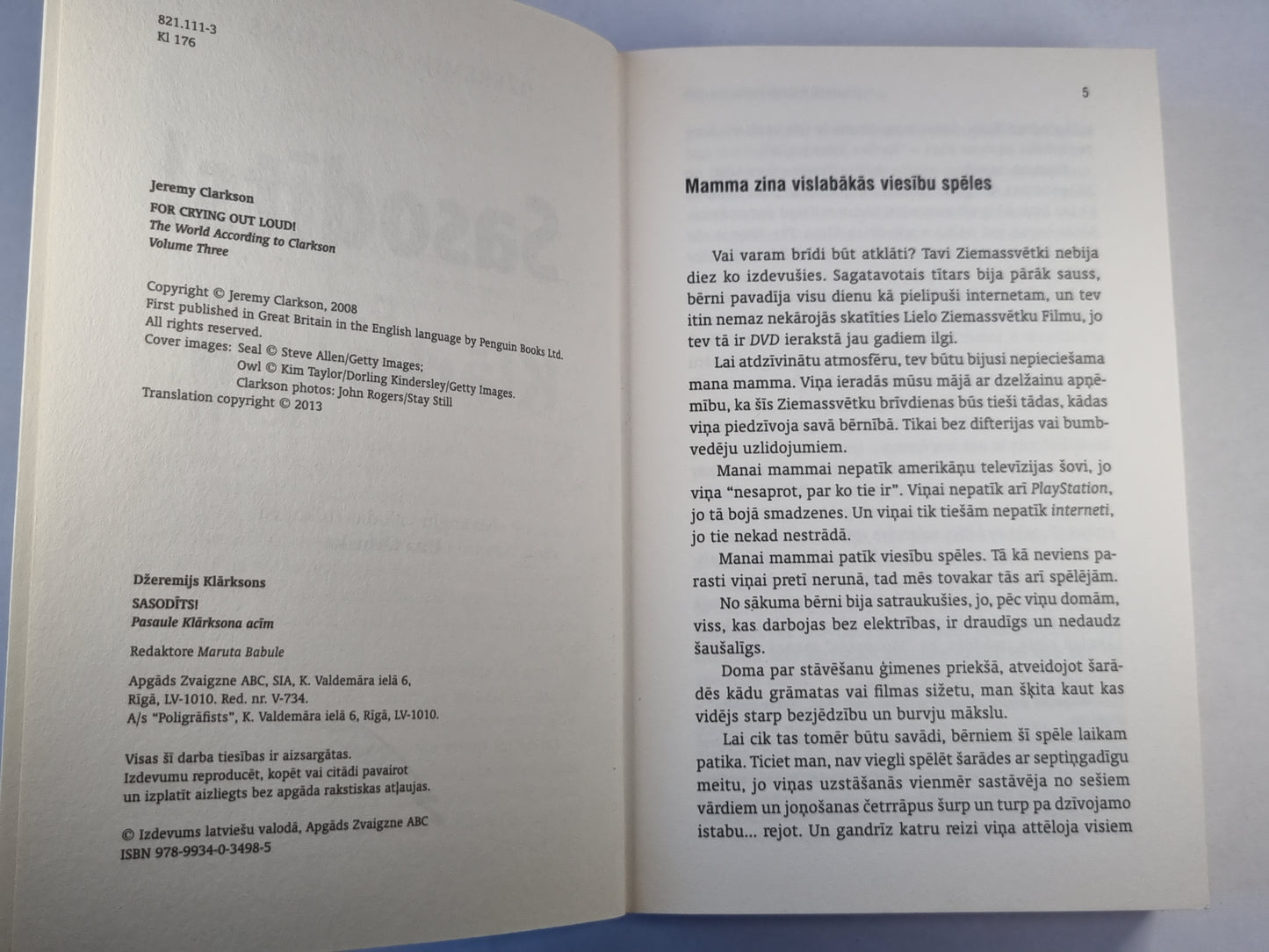 Sasodīts! Pasaule Klarksona acīm