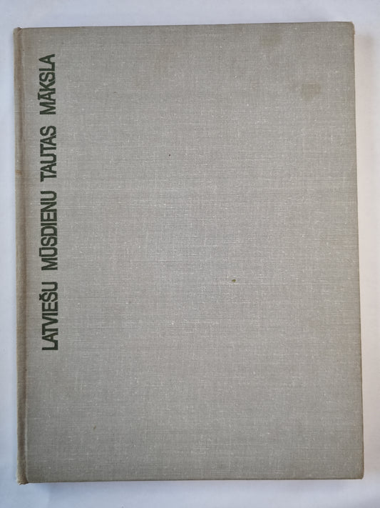 Latviesu mūsdienu tautas māksla. Reproduction d'albums