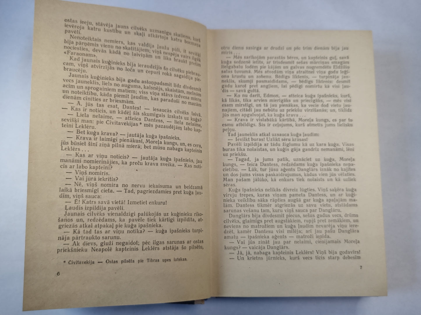 Grāfs Monte Kristo. Pirmā grāmata