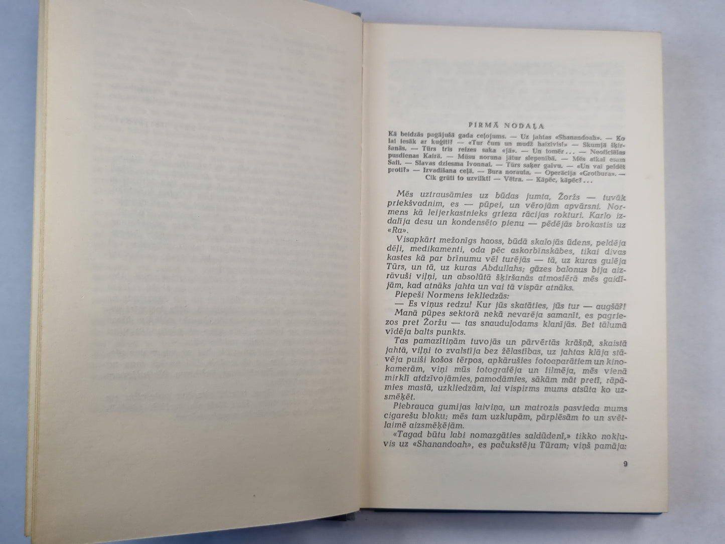 Uz ''RA'' pāri atlantijas okeanam