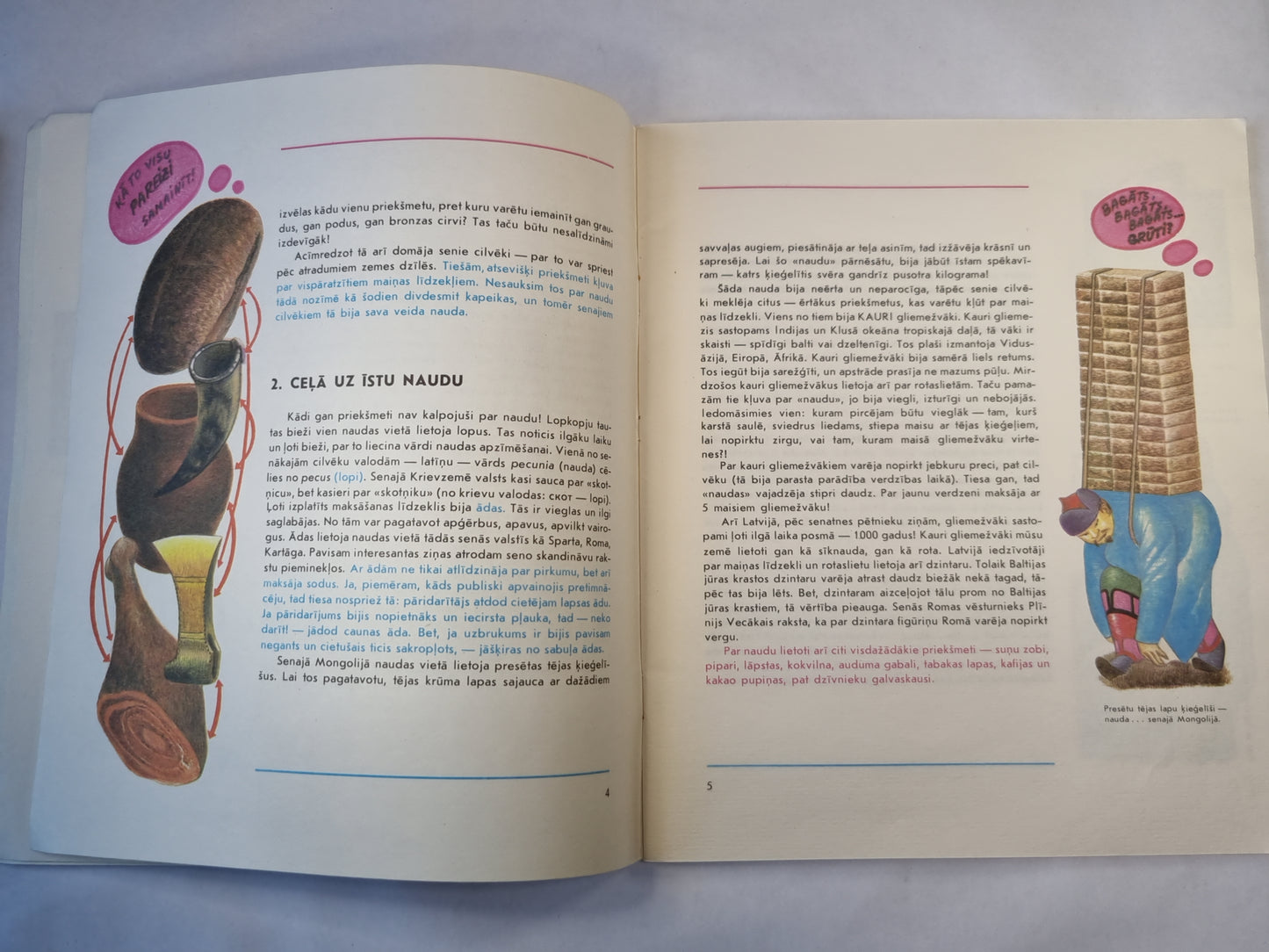 Piecpadsmit stāsti par naudu