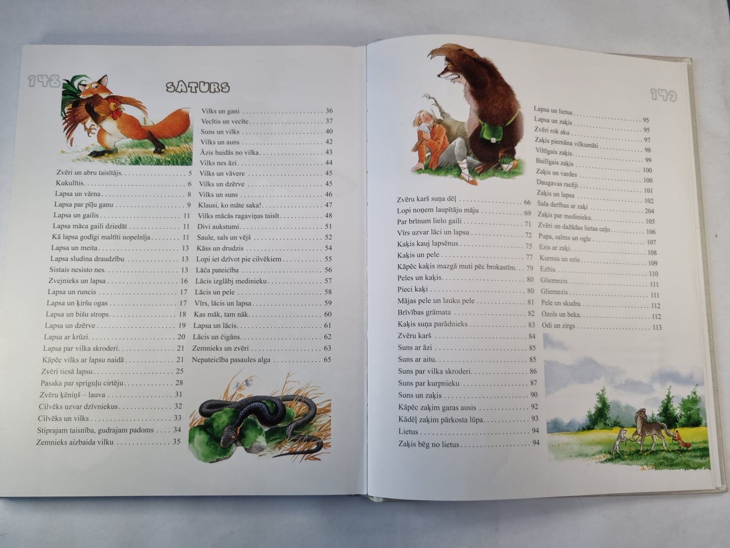 Lettviešu tautas Dzīvnieku pasakas