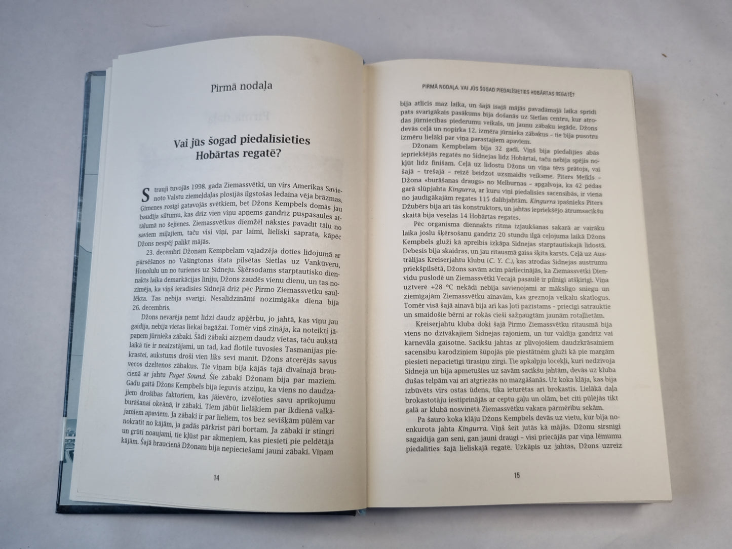 Liktenīga vētra. 54. regate no Sidnejas līdz Hobārtai