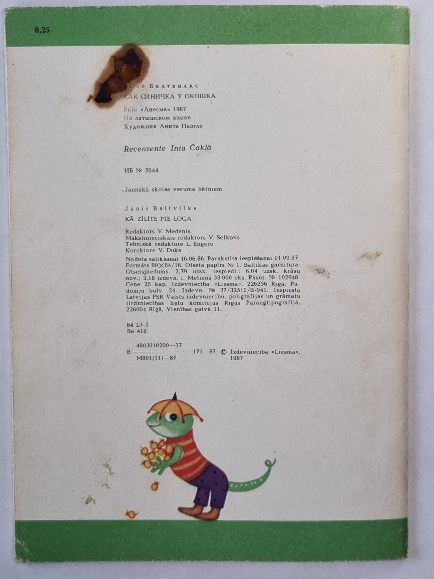 Kā zīlīte pie loga