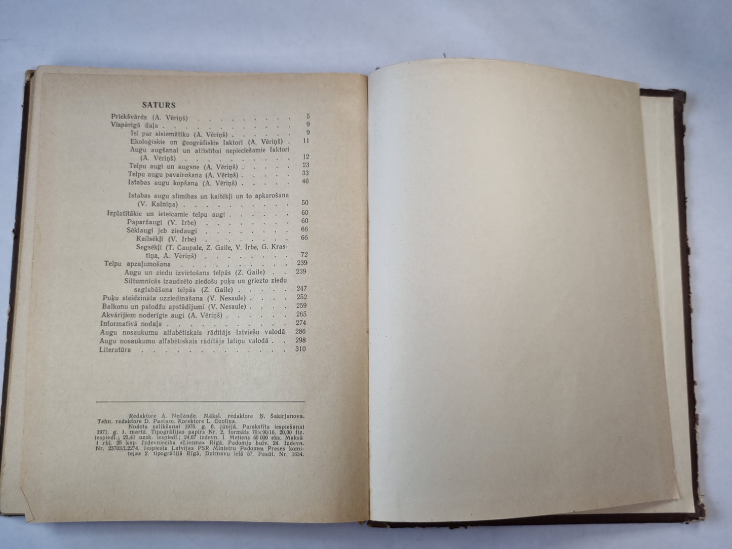 Puķkopība. Otrā daļa