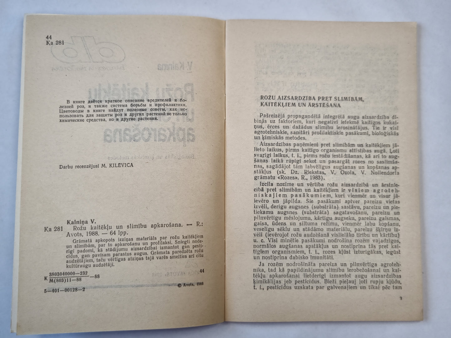 Rožu kaitēkļu un slimību apkarosana