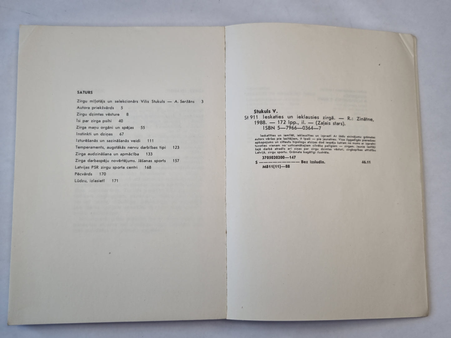 Ieskaties un ieklausies zirgā