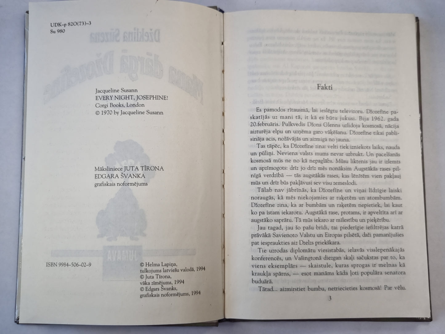 Mana dārgā Džozefīne