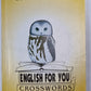English for you. Crosswords