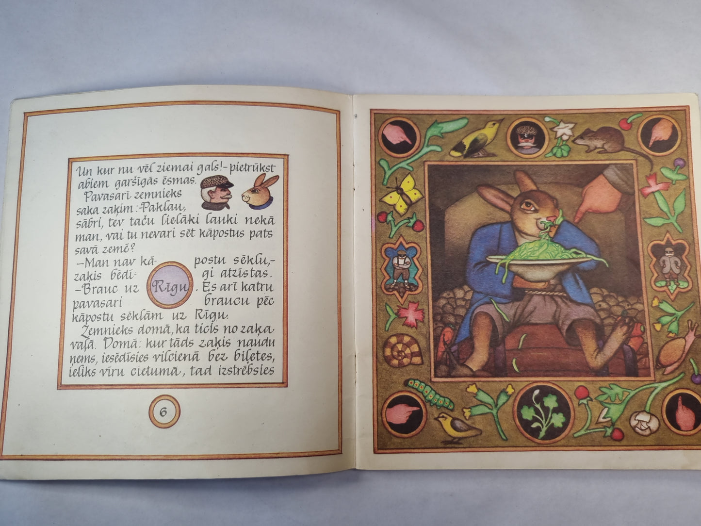 Kā zaķis brauca uz Rīgu pēc skābu kāpostu sēklām