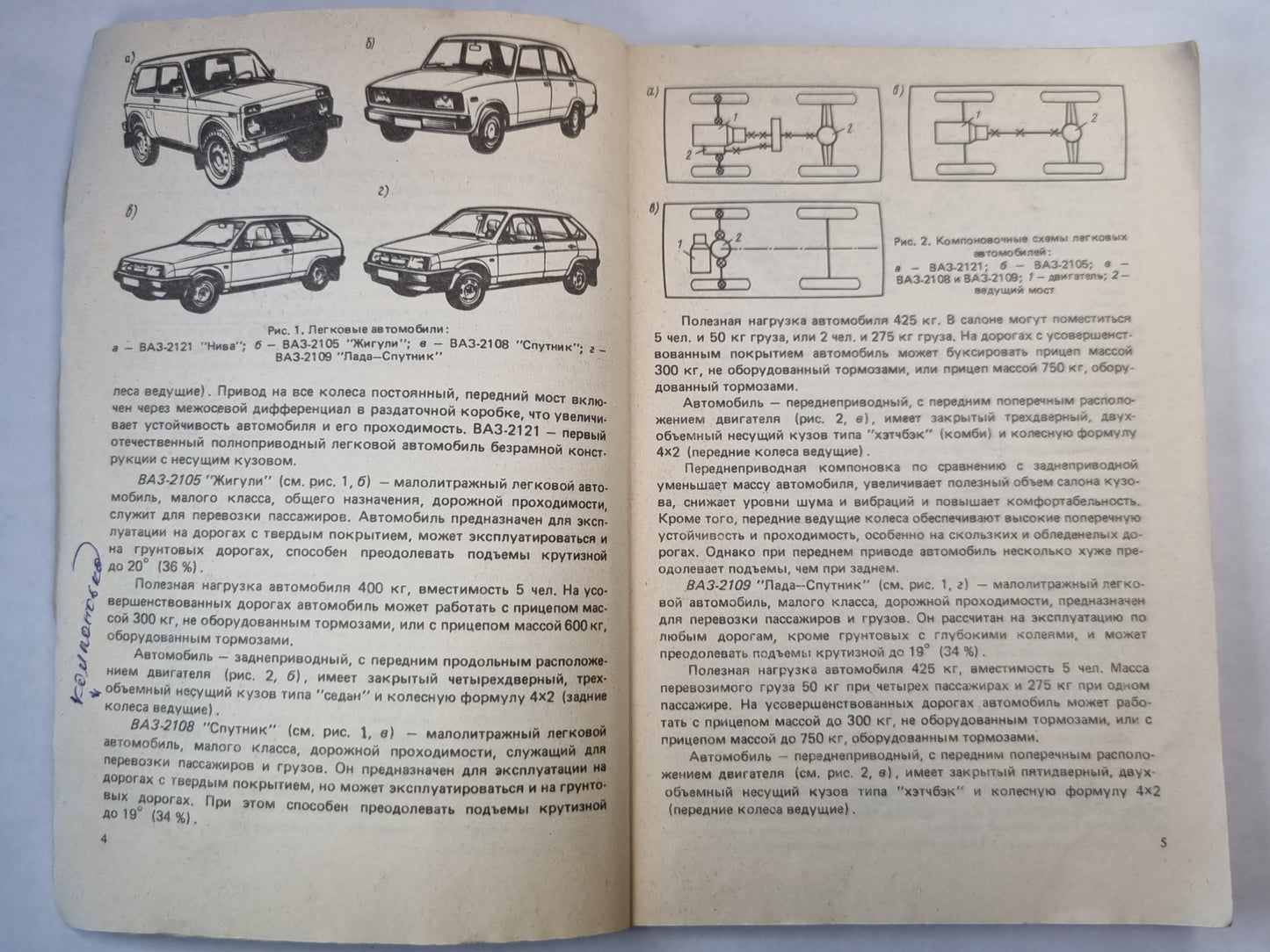 Автомобили ВАЗ. Учебное пособие для водителя