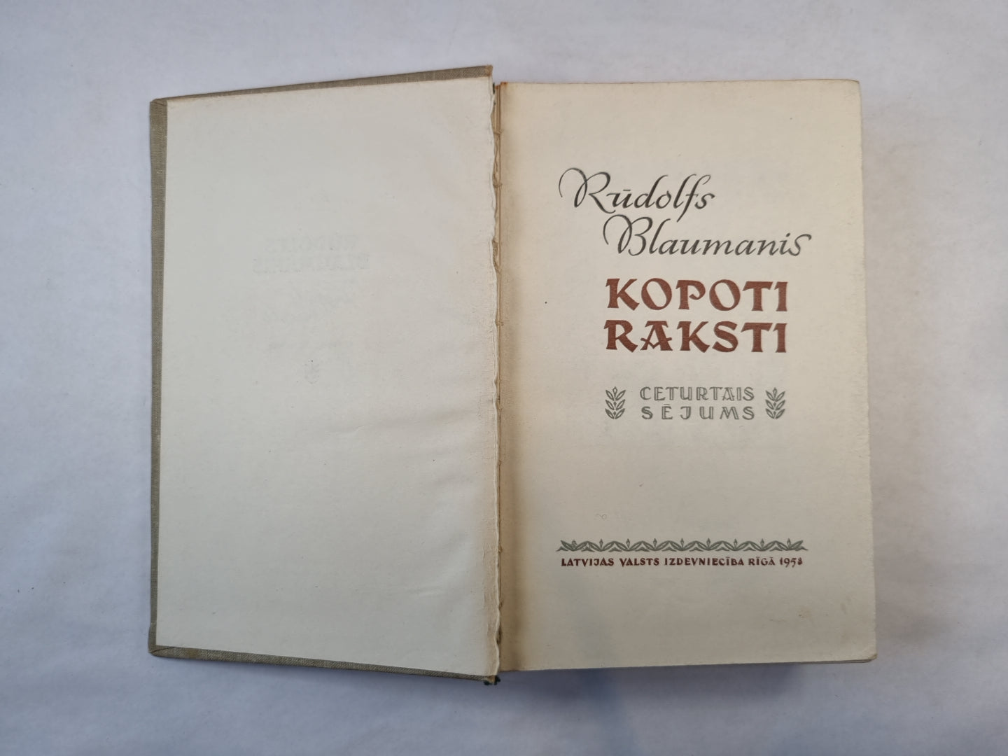 Копоти раксти. Astonņos sējumos. 4 сейюма