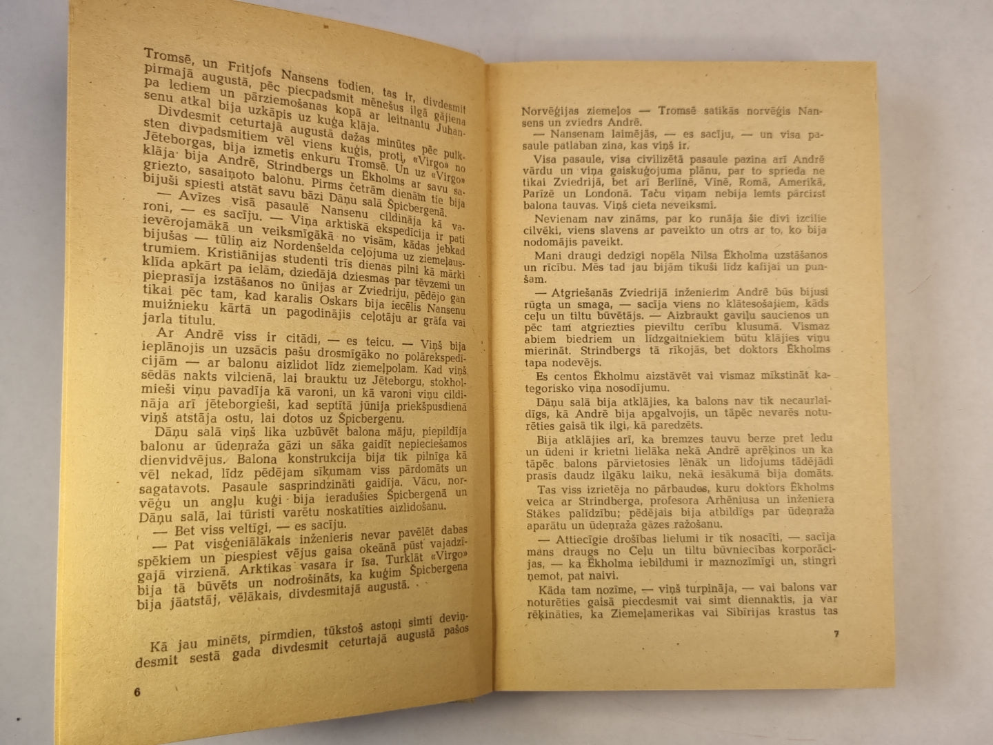 Inženeera Andre uzbraukšana gaisā