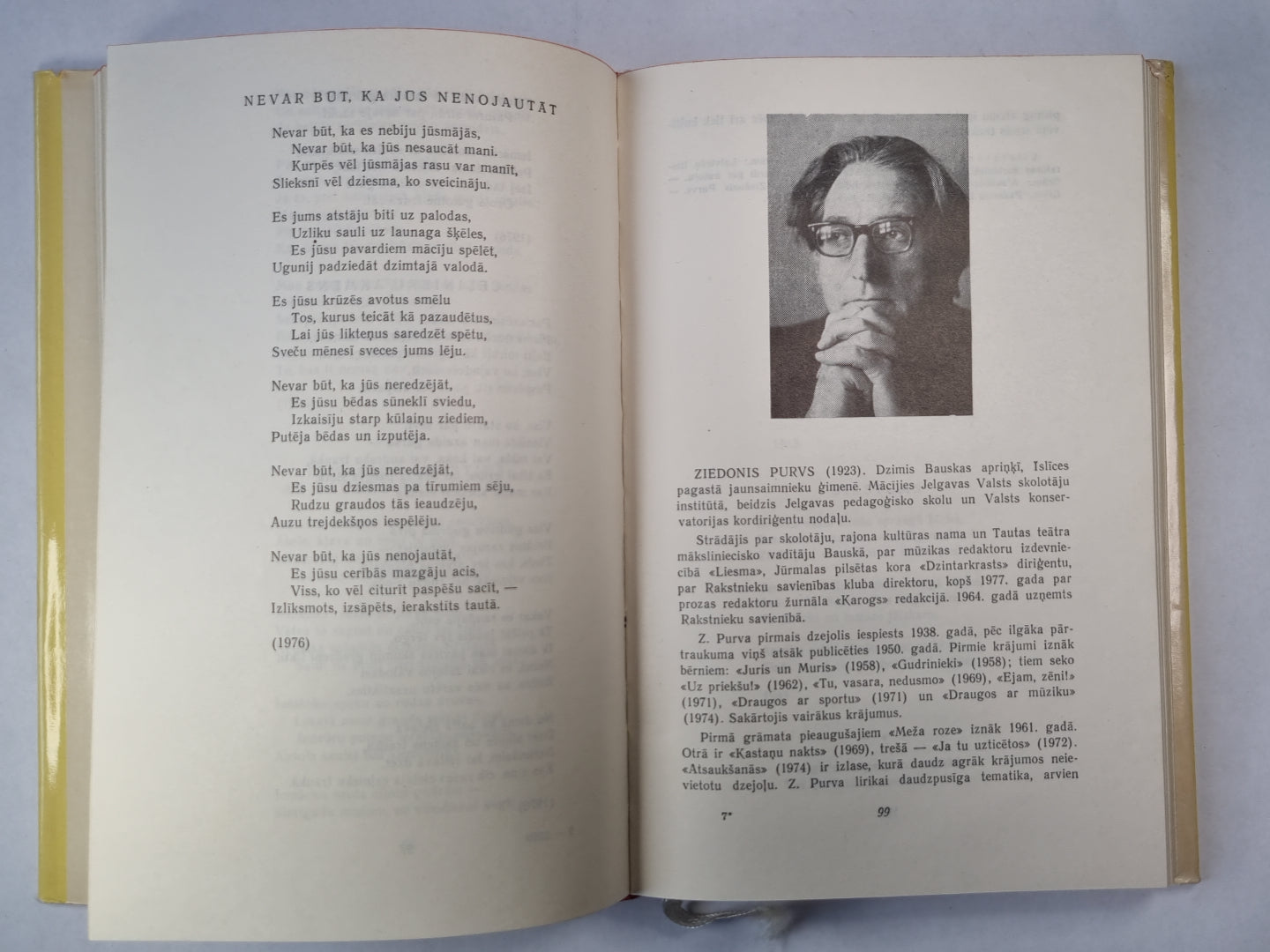 Latviešu dzejas antoloģija VII