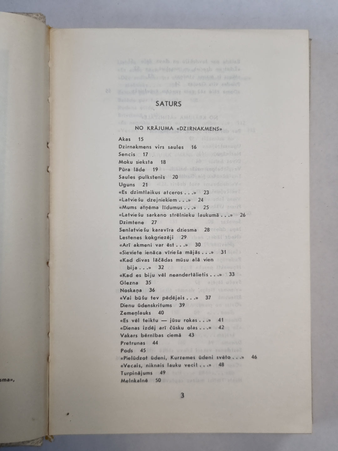 Svētā mierā, sāpes mūžīgās