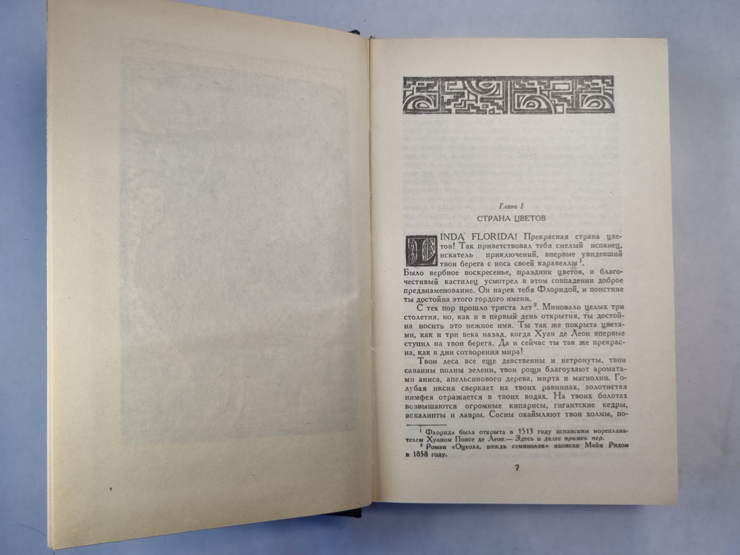 Оцеола, вождь Семинолов. Повесть о Стране Цветов