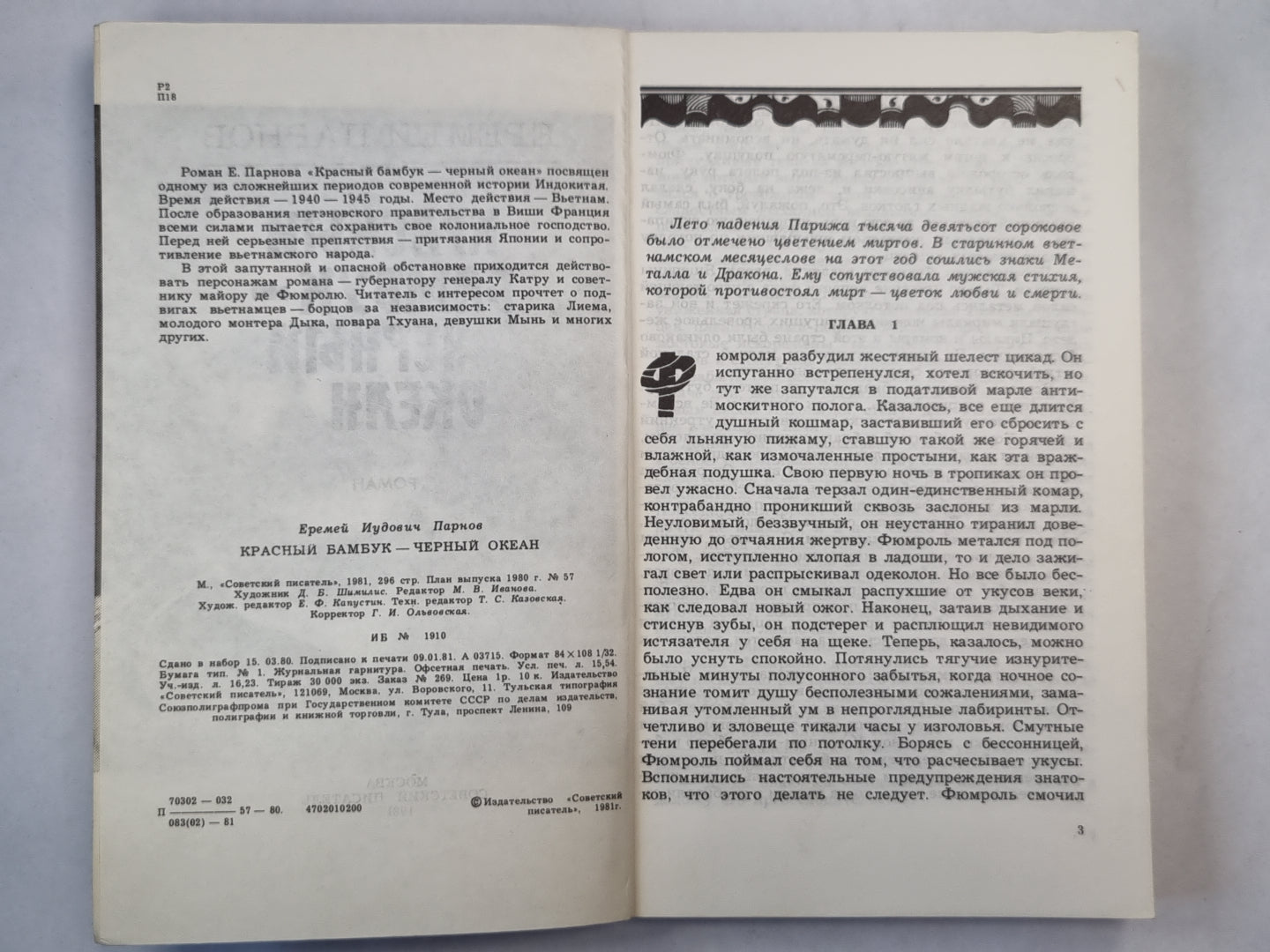 Красный бамбук - черный океан