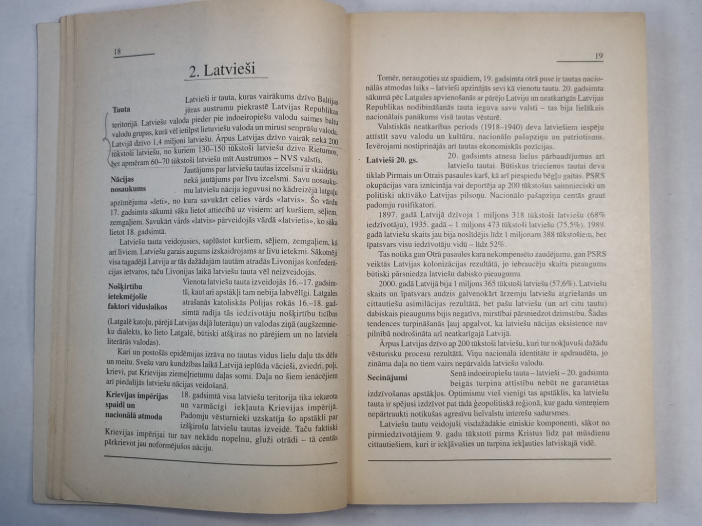 Latvijas vēstures pamatjautajumi un valsts konsitucionālie principi