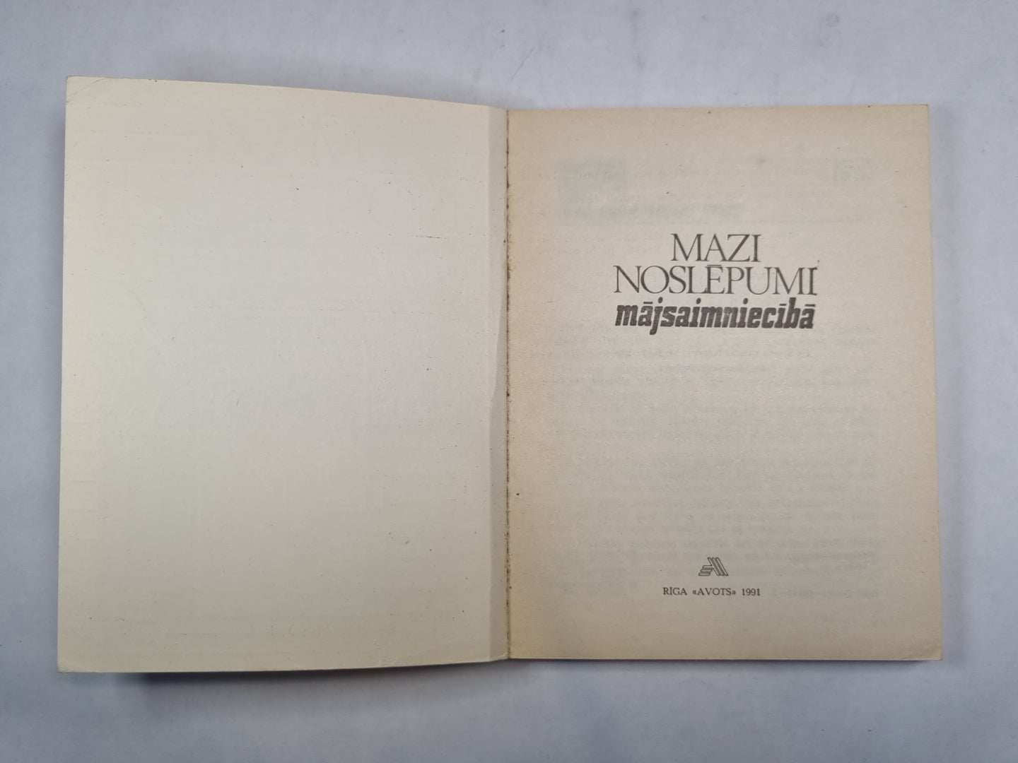 Мази нослепуми майсаимниесиба