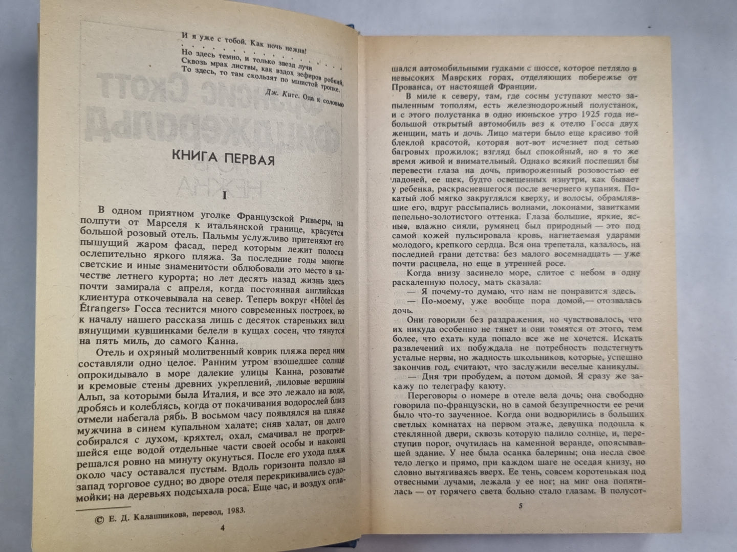 Ночь нежна. Давай поженимся. Немного солнца в холодной воде