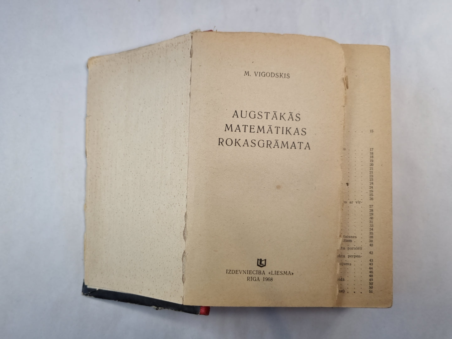 Augstākās matemātikas rokasgrāmata