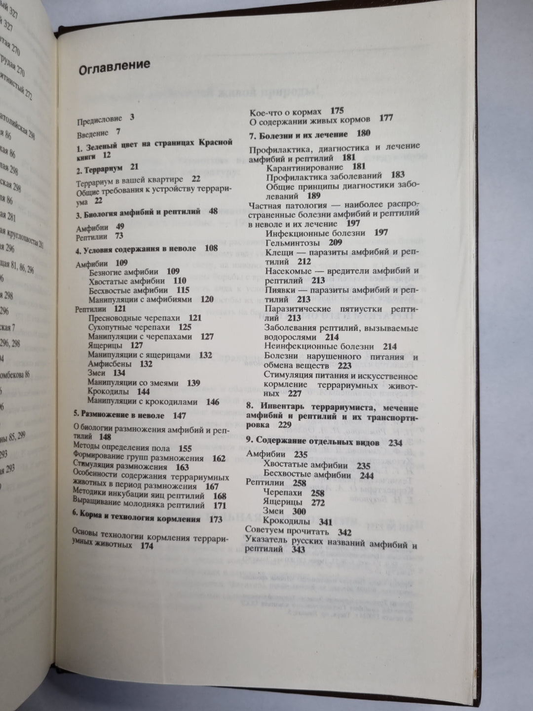 Террариум и его обитатели