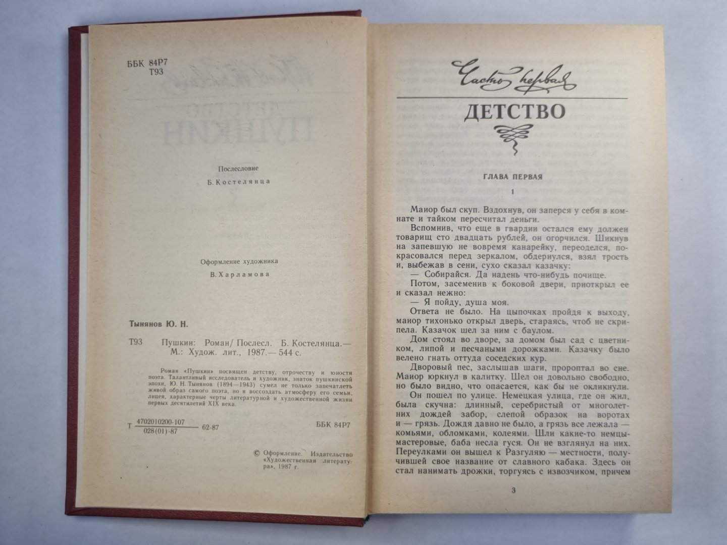 Пушкин. Роман