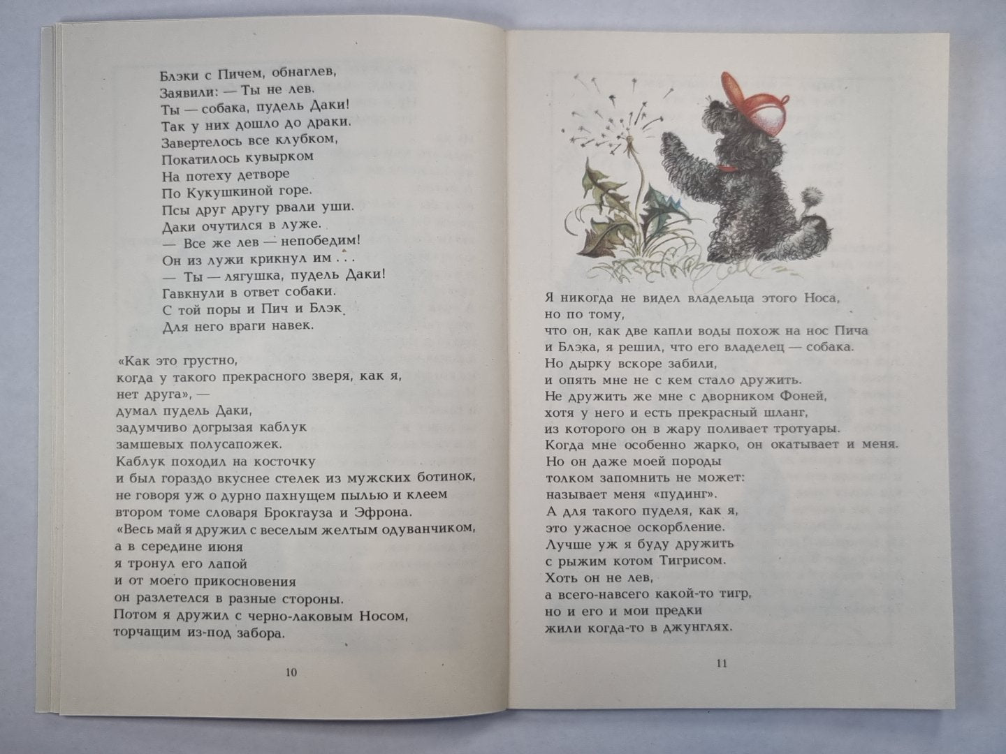 Книга о пуделе Даки, воображении и задаваке. Стихи для детей