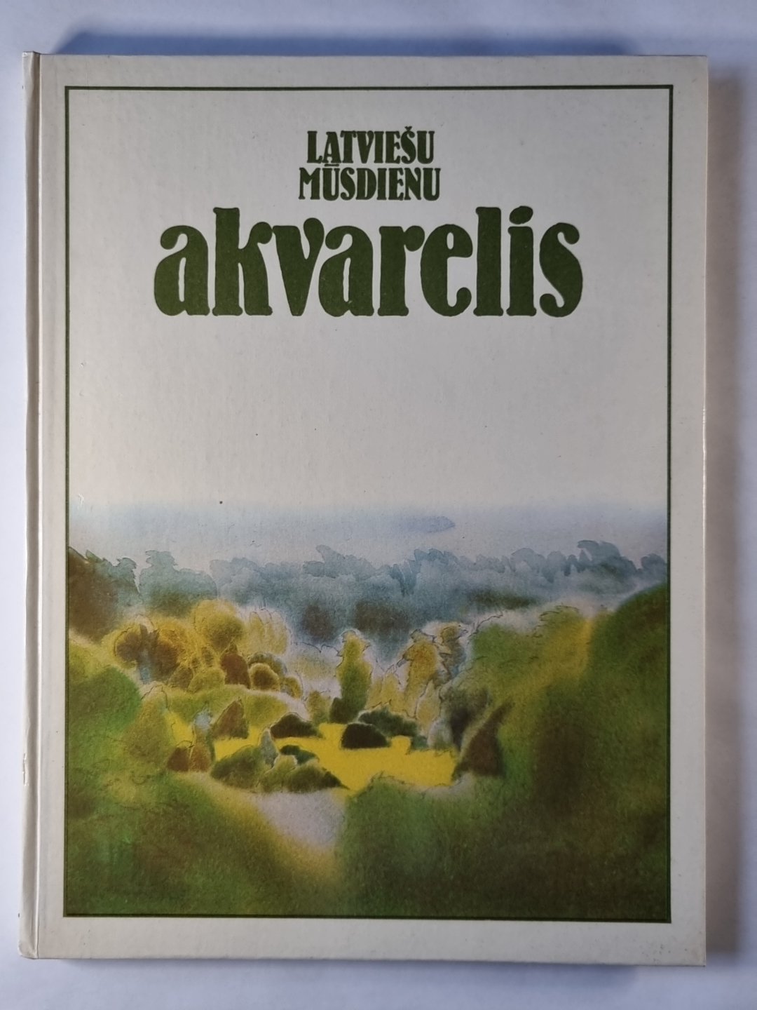 Latviešu mūsdienu akvarelis. Современная латышская акварель (LAT/RUS)