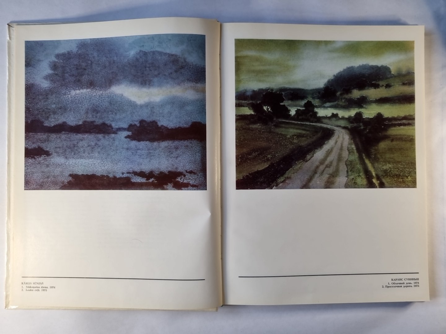 Latviešu mūsdienu akvarelis. Современная латышская акварель (LAT/RUS)