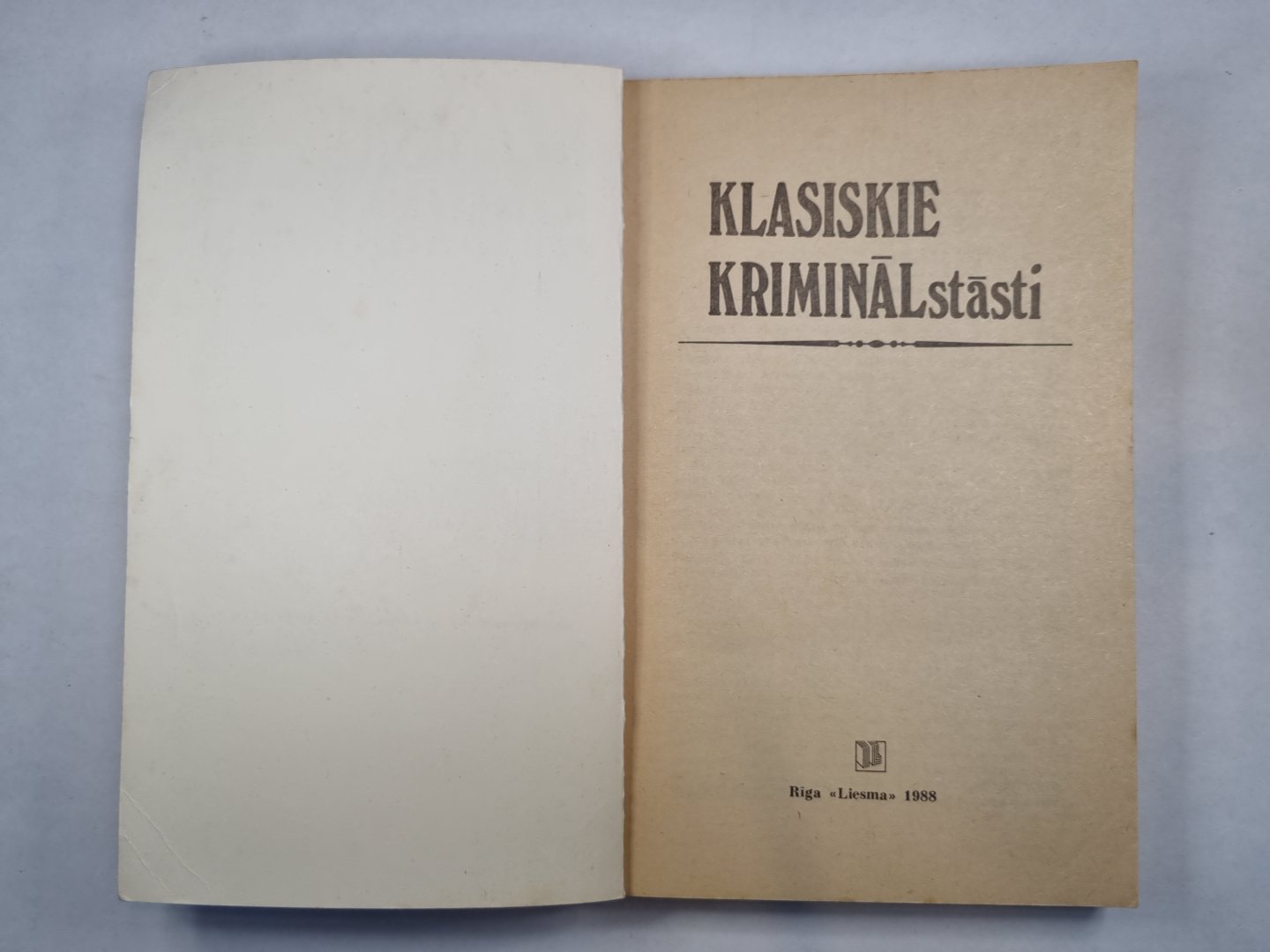Klasiskie kriminālstāsti