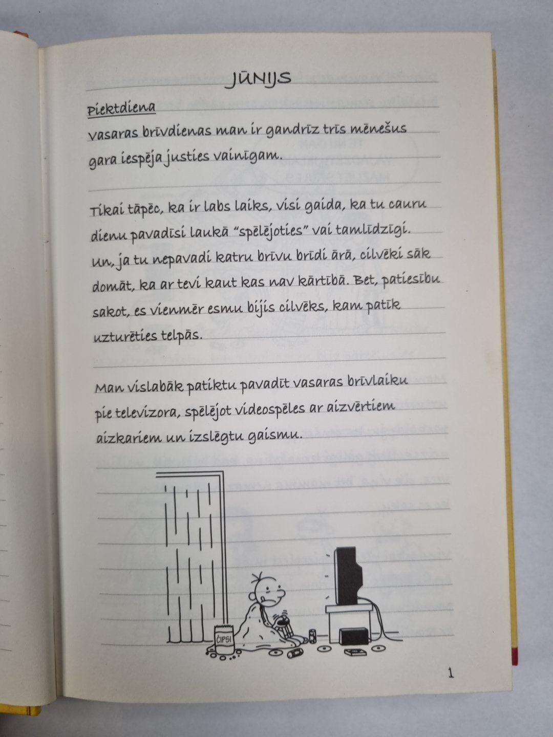 Grega dienasgramata. Sududienas