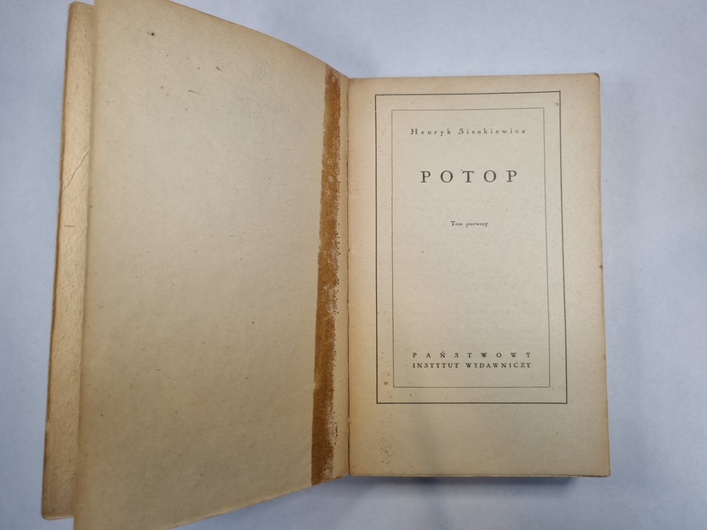 Потоп. Том 1