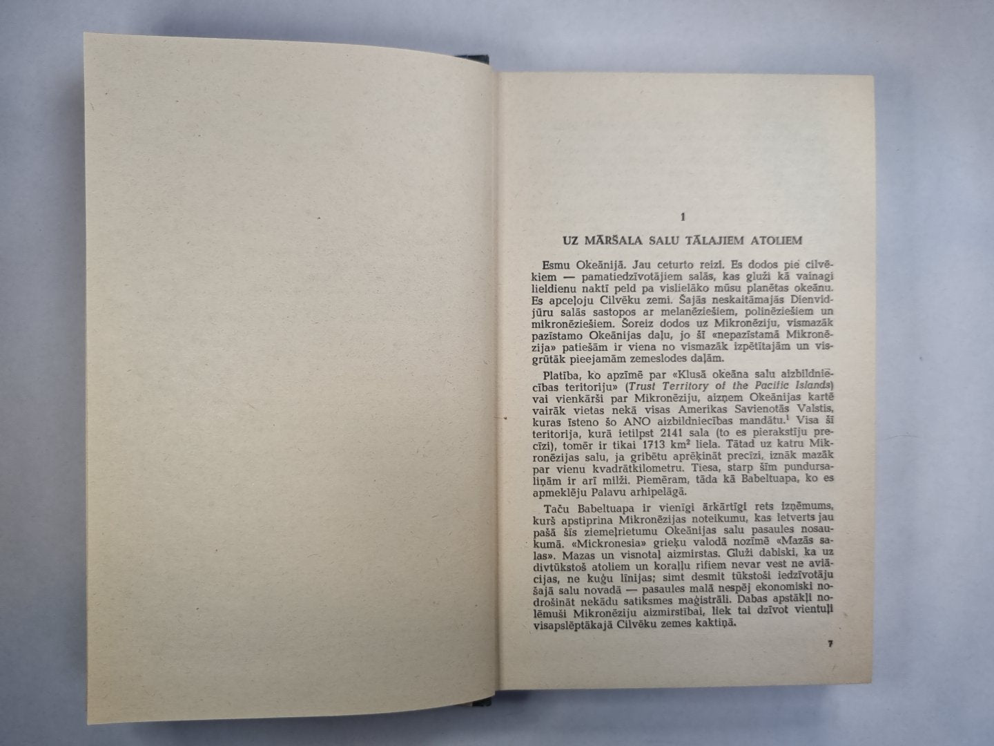 Pa nepazīstamo mikronēziju