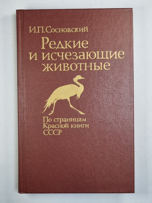 Редкие и исчезающие животные. На страницах Красной книги СССР