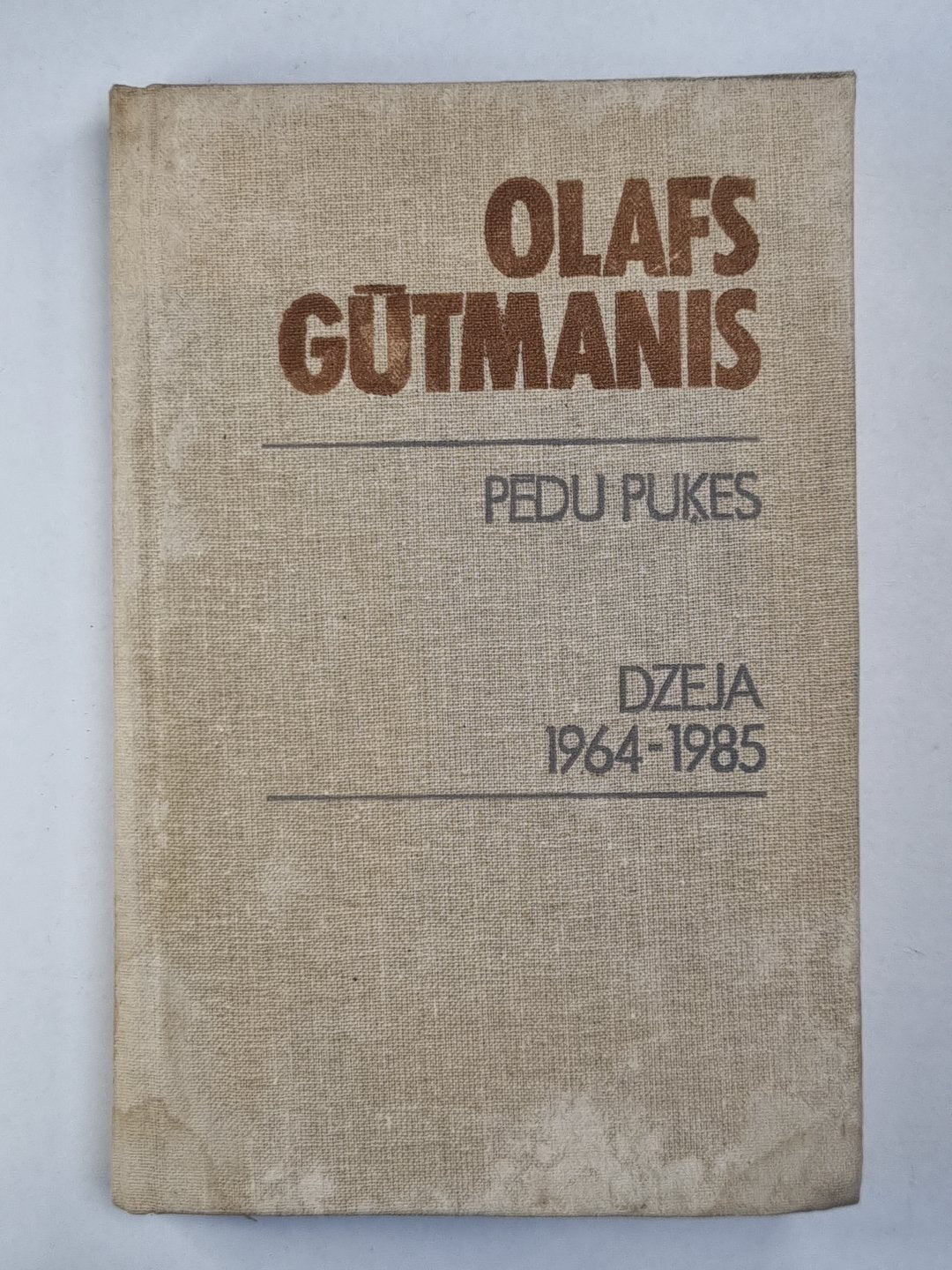 Pēdu puķes. Dzeja 1964-1985