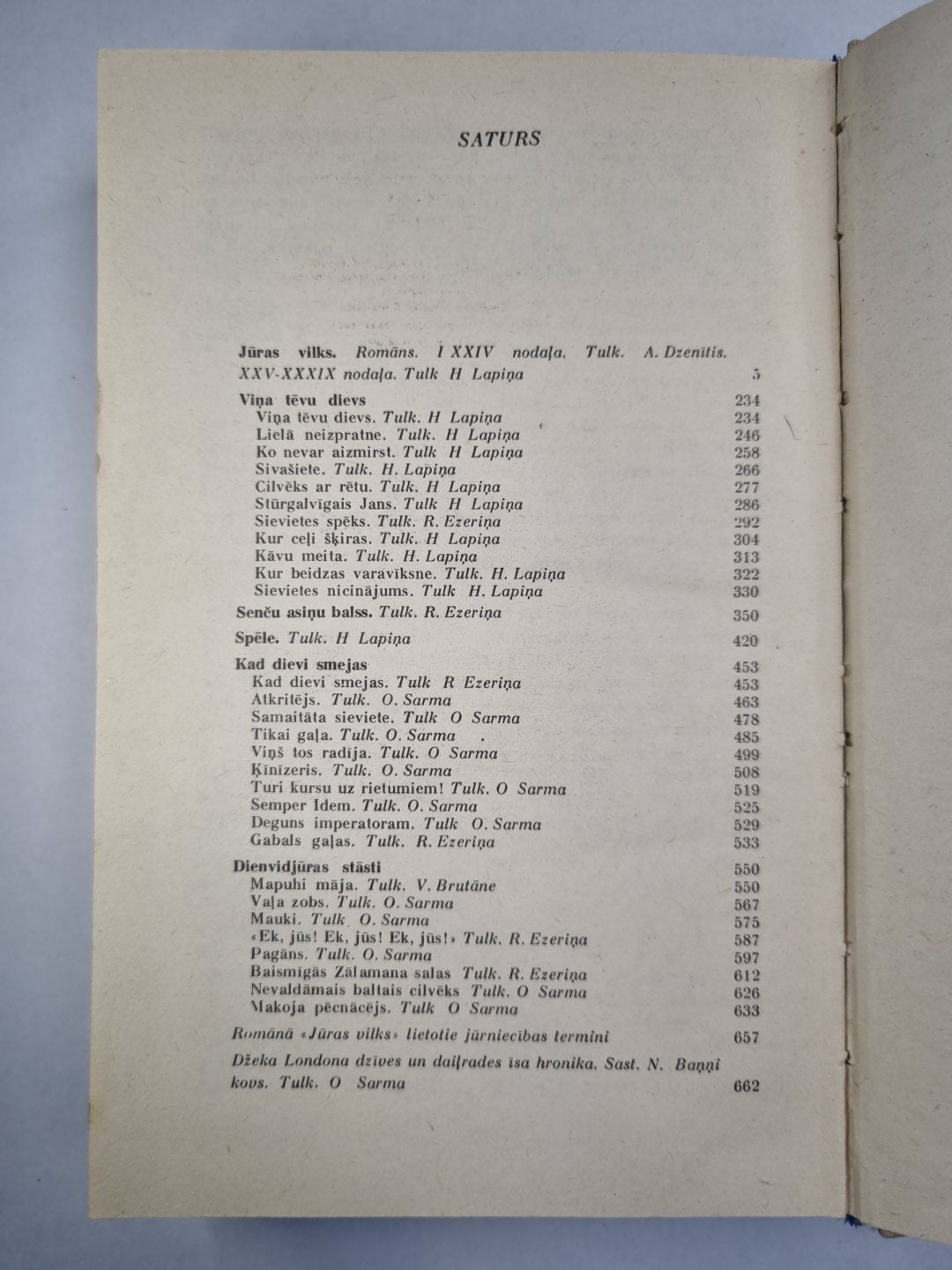 Dž.Londons. Izlase II