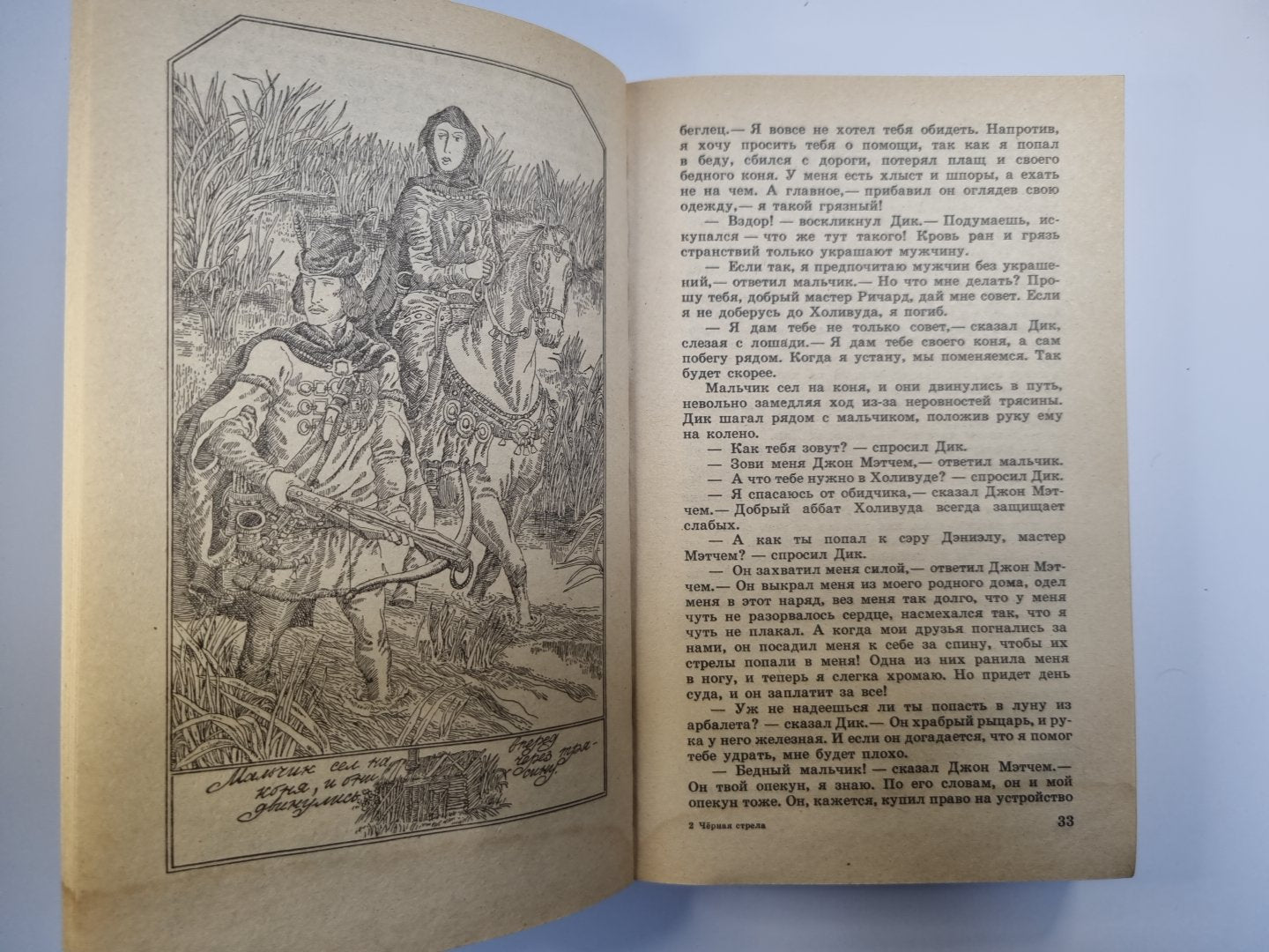 Черная стрела. Черный тпанюль