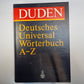 Duden Deutsches Universalwörterbuch